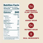 Maple Almond Protein Oats, 32oz