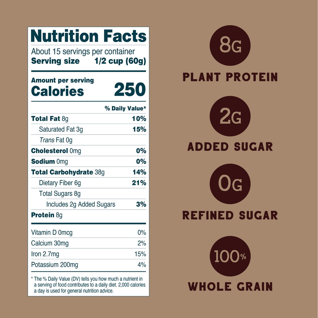 Early Riser Dark Chocolate Muesli Eco-Pack, 32oz