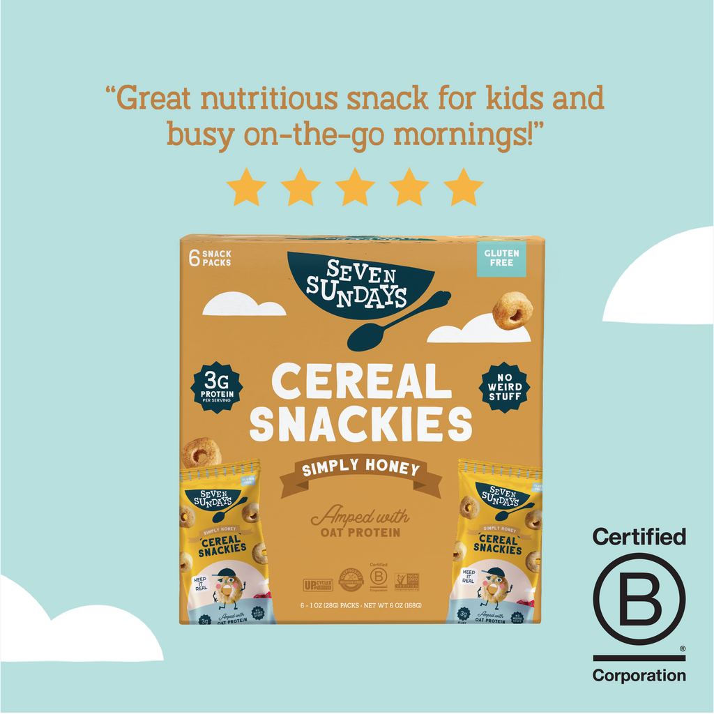 Simply Honey Cereal Snackies 6oz