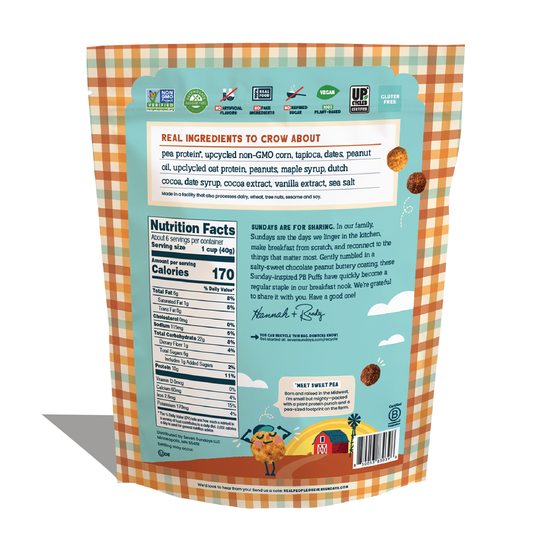 PB Puffs Chocolate Peanut Butter Cereal