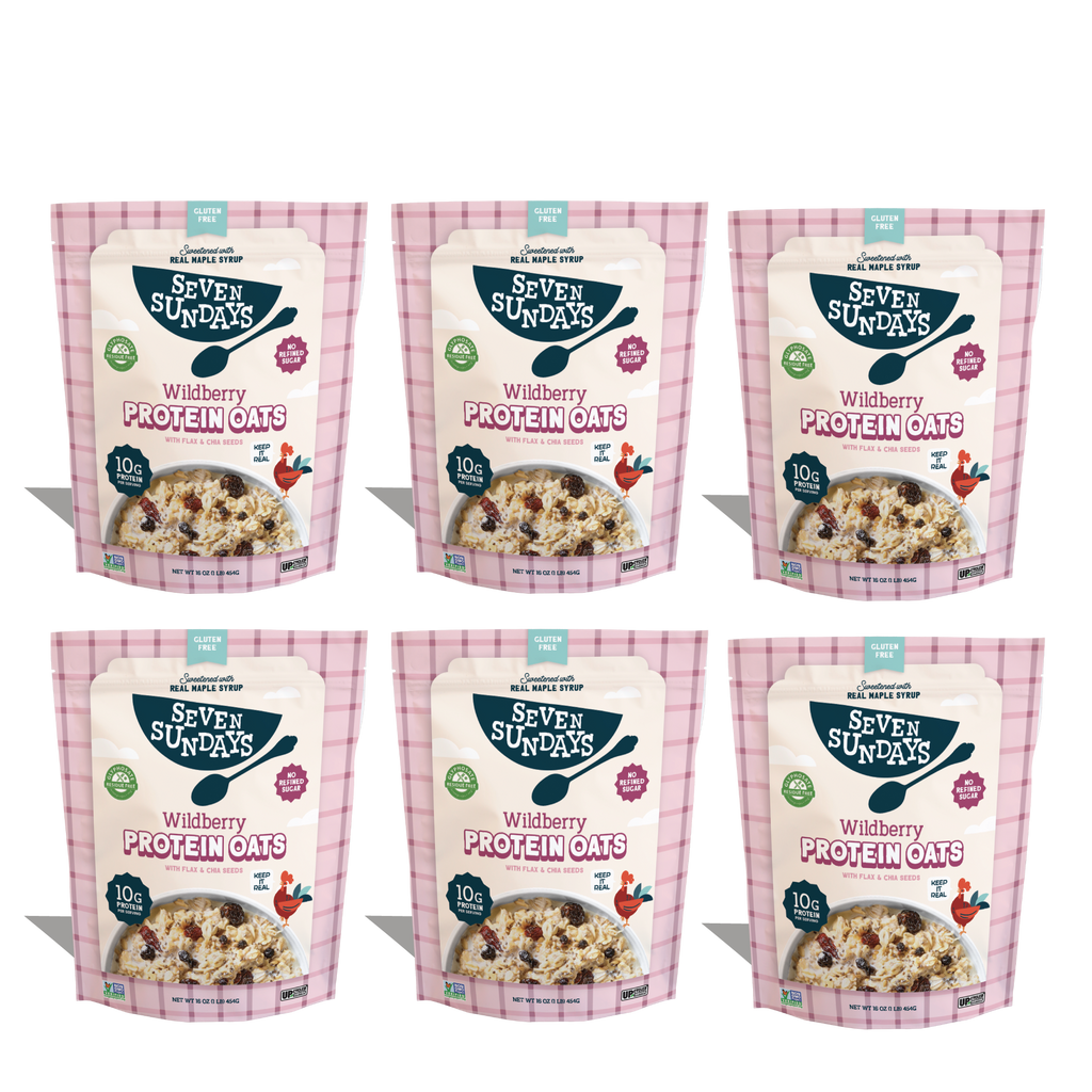 Wildberry Protein Oats, 16oz